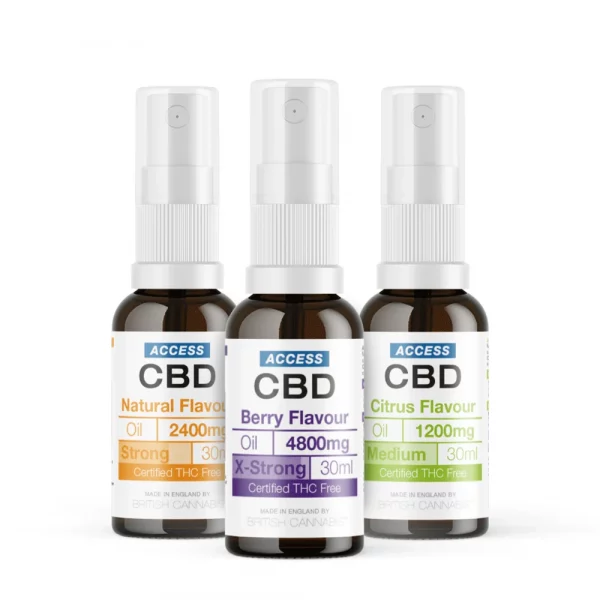 Access CBD Oil,   £ 12.99   –    £ 49.99  ,More Information,Every batch is quality tested for purity and contaminants.,ACCESS CBD® CBD OILS ,Direction for use,Ingredients,CBD OIL BUYERS GUIDE,CBD Oil – Flavours Profiles,What CBD oil the best strength for me?  ,in an exclusive partnership with british cannabis™,Your CBD GUIDE  with DR. Christian Jessen,Customer Reviews,You might like these products too…,Newsletter,By submitting this form, you are giving us permission to contact you directly via email or telephone. You can opt out at any stage, and your contact data will never be shared with any 3rd party without your explicit consent.  Our Privacy Policy .,Need Help?,DISCOVER,WHAT WE DO?,PRODUCTS & SERVICES,THE BRANDS,HELP,Copyright BRITISH CANNABIS™ 2023
